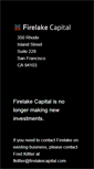 Mobile Screenshot of firelakecapital.com